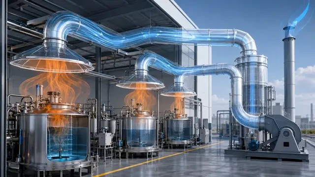 Proyecto de filtración y ventilación industrial de Aria Sauber · Fotografía 8 de 14