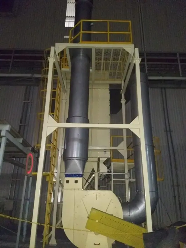 Proyecto de filtración y ventilación industrial de Aria Sauber · Fotografía 12 de 14